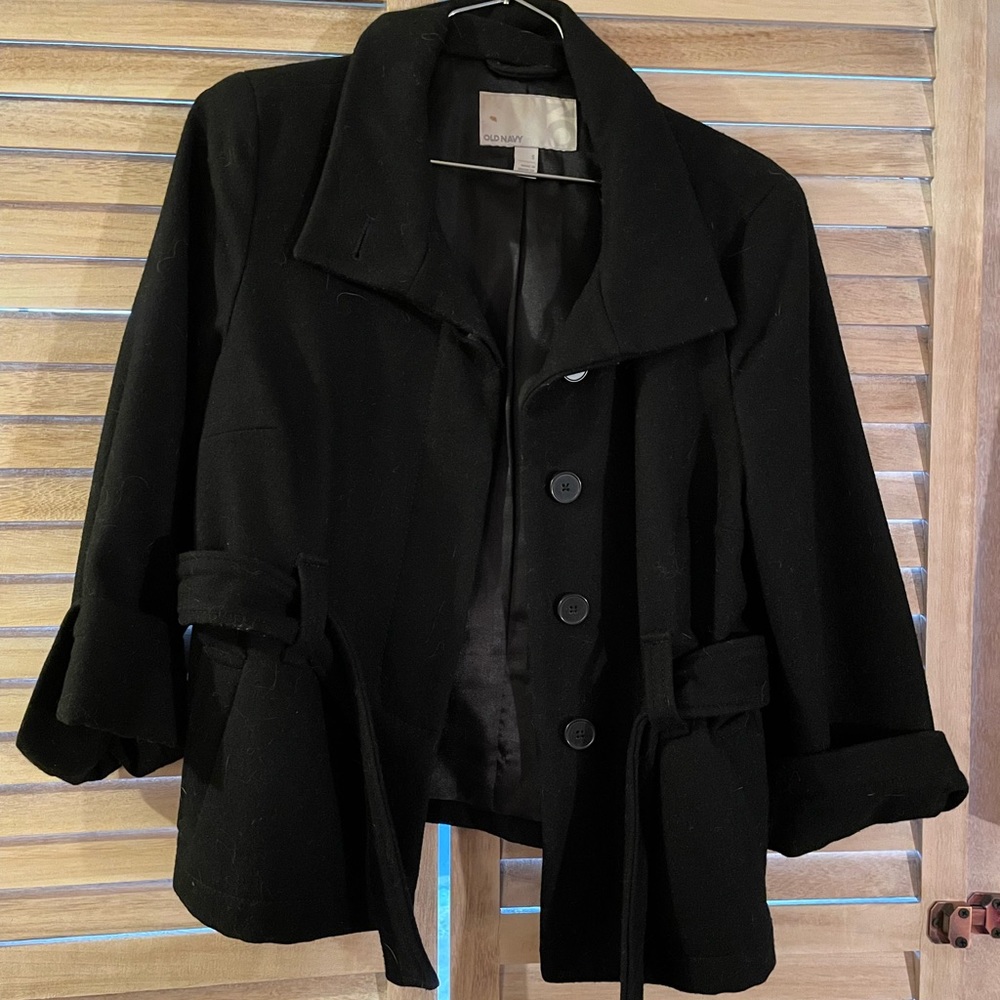 Pea coat jacket women size S